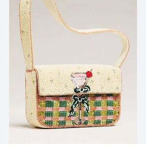 Anthropologie beaded bag